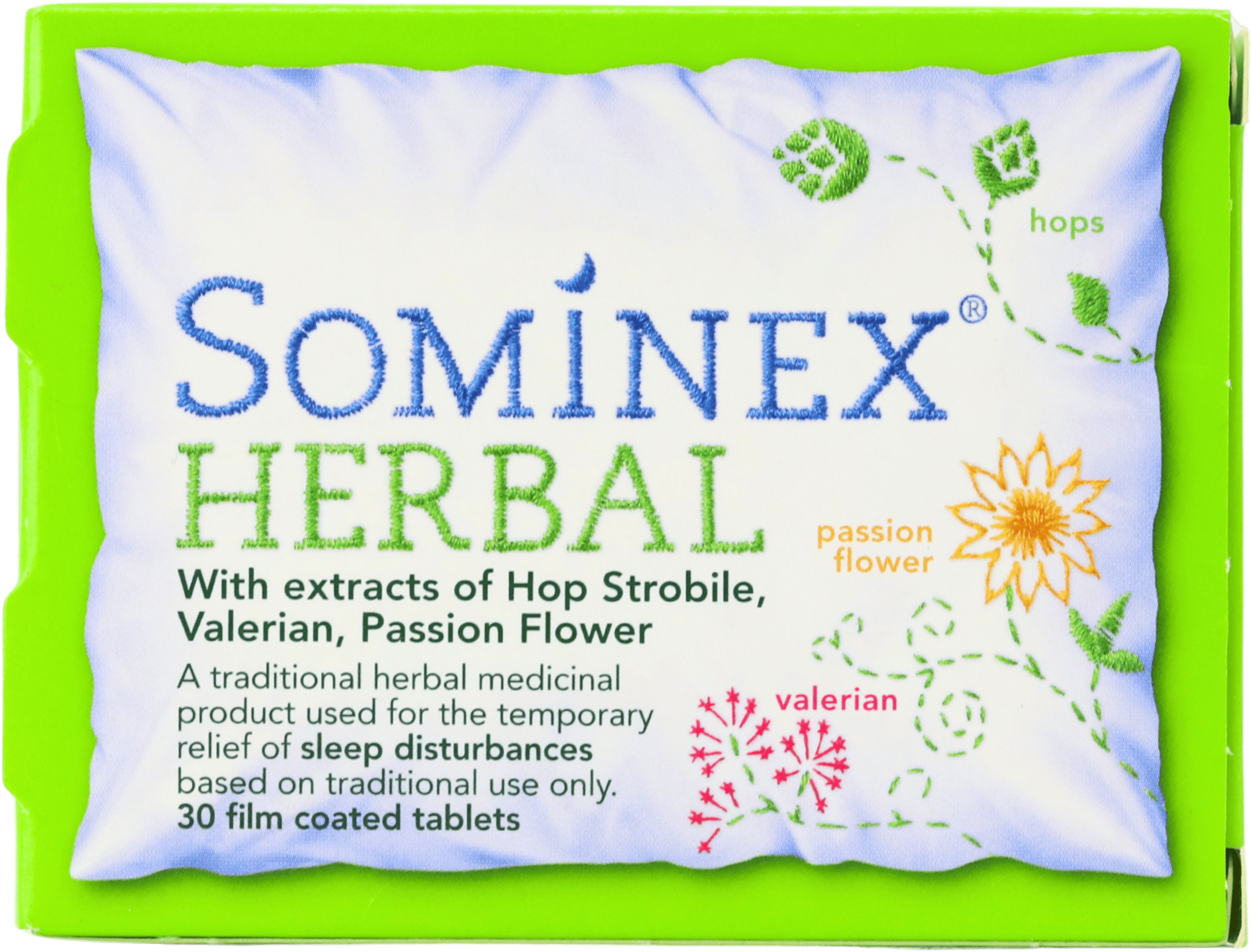 Sominex Herbal 30 Tablets