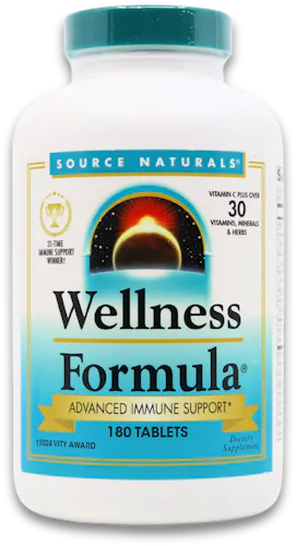 Source Naturals Wellness Formula 180 Tablets