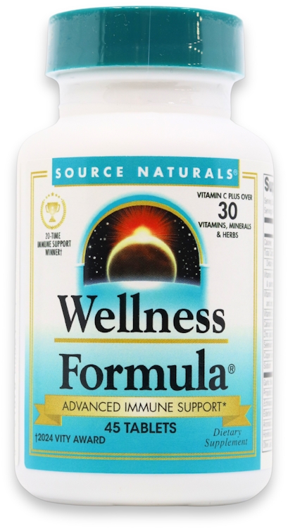 Source Naturals Wellness Formula 45 Tabs