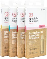 Spotlight Oral Care Bamboo Interdental Brushes 0.5mm 8 Pack