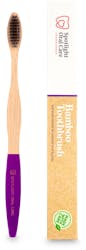 Spotlight Oral Care Bamboo Toothbrush Purple