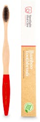 Spotlight Oral Care Bamboo Toothbrush Red