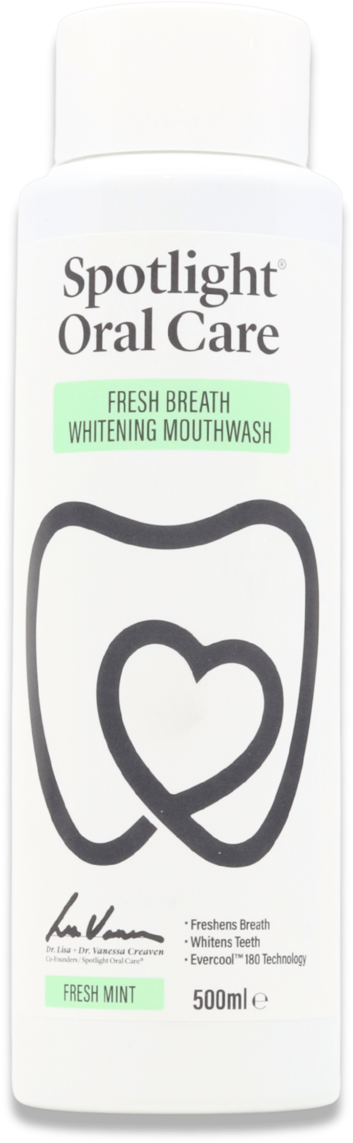 Spotlight Oral Care Fresh Breath Whitening Mouthwash 500ml