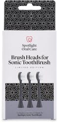 Spotlight Oral Care Graphite Grey Replacement Sonic Heads