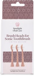 Spotlight Oral Care Rose Gold Replacement Sonic Heads