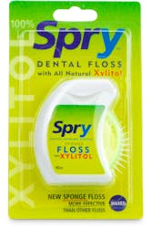 Spry Dental Floss with Xylitol 40m