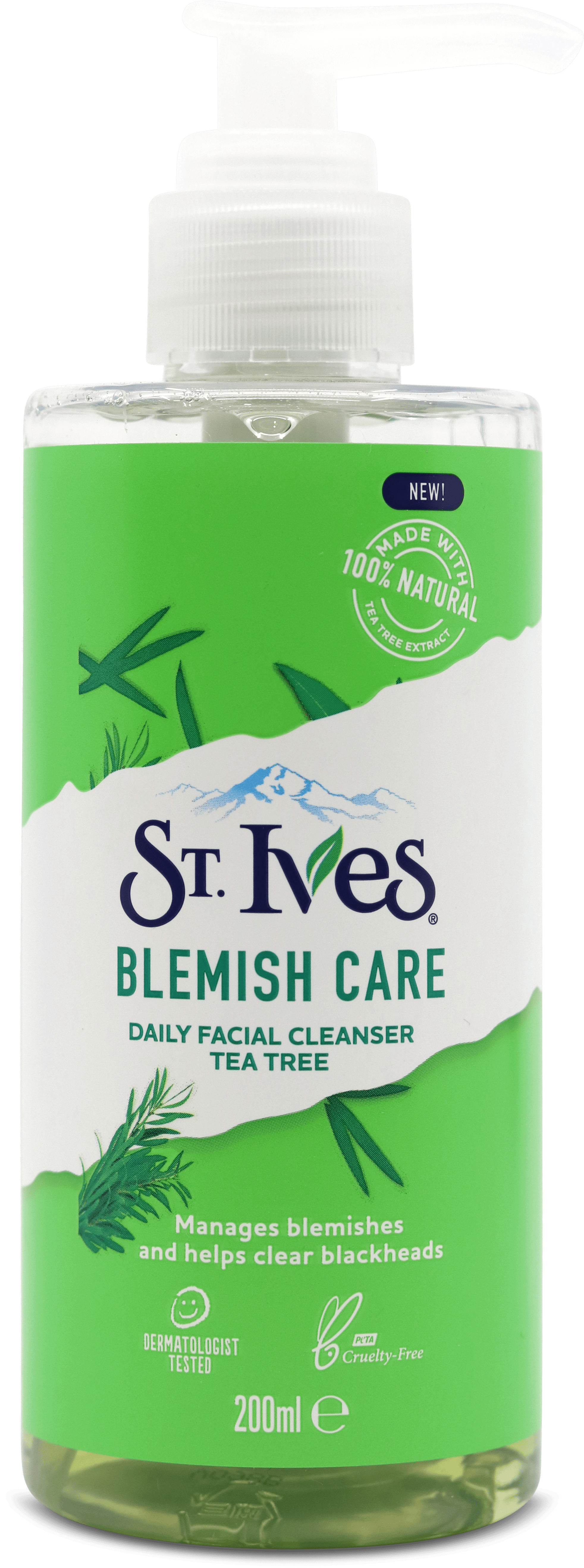St. Ives Blemish Care Daily Facial Cleanser Tea Tree 200ml
