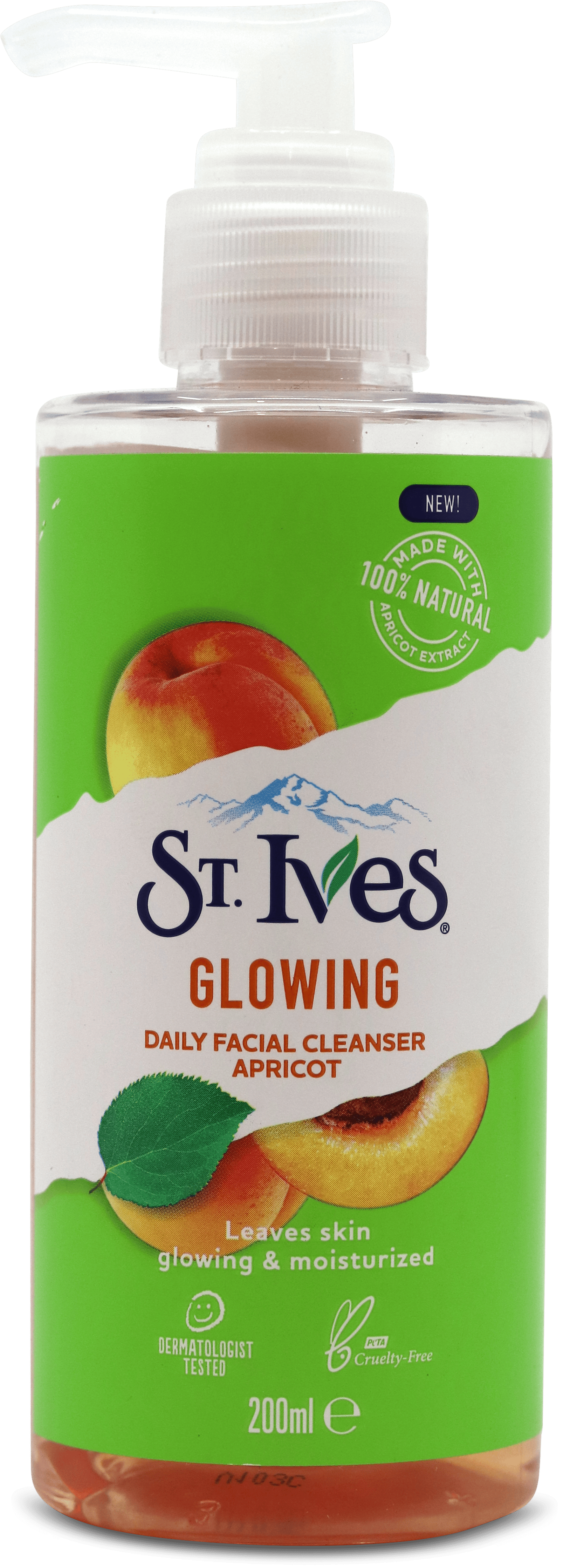 St. Ives Glowing Daily Facial Cleanser Apricot 200ml