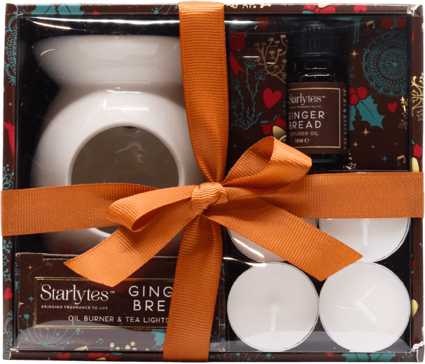 Starlytes Oil Burner Christmas & Tealight Set