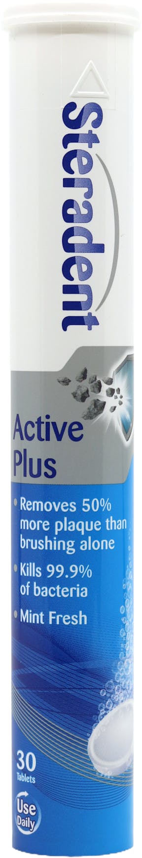 Steradent Active Plus 30 Tablets - 2