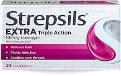 Strepsils Extra Triple Action Cherry 24 pack