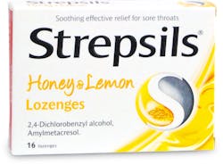 Strepsils Honey and Lemon 16 Lozenges