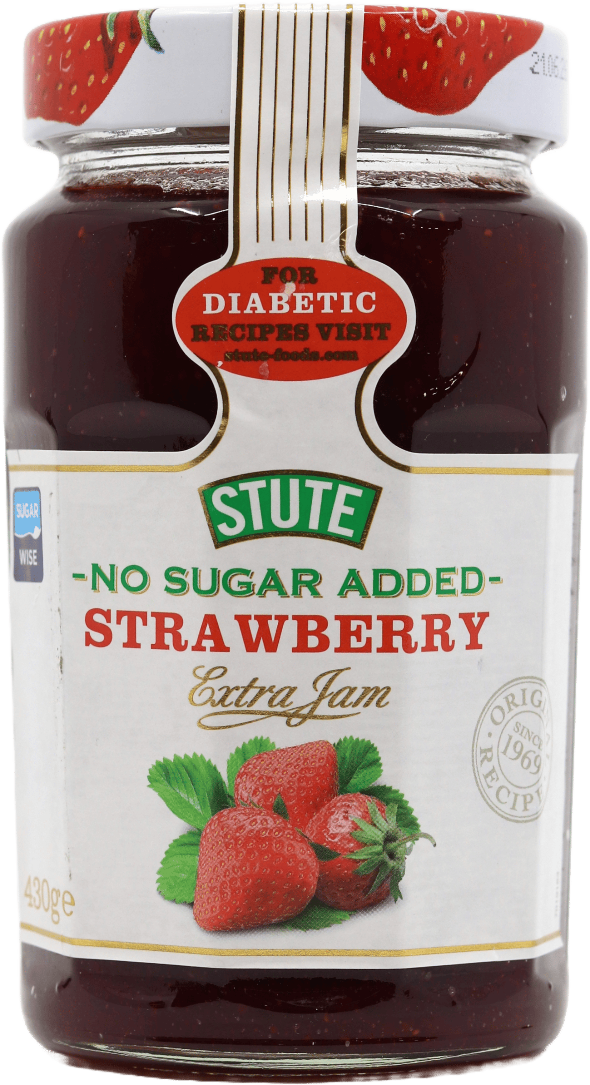 Stute Diabetic Strawberry Jam 430g