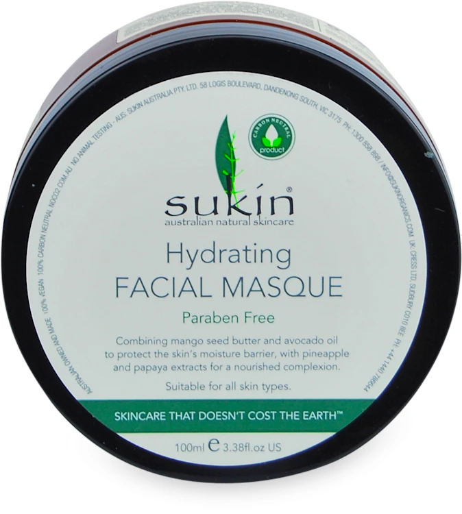Buy SUKIN AUSTRALIAN NATURAL SIGNATURE HYDRATING FACIAL MASQUE 100 Ml