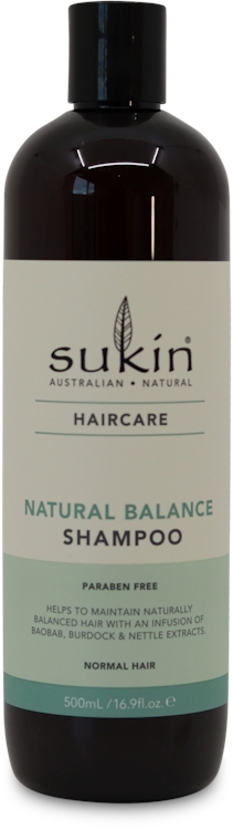 Sukin Natural Balance Shampoo 500ml