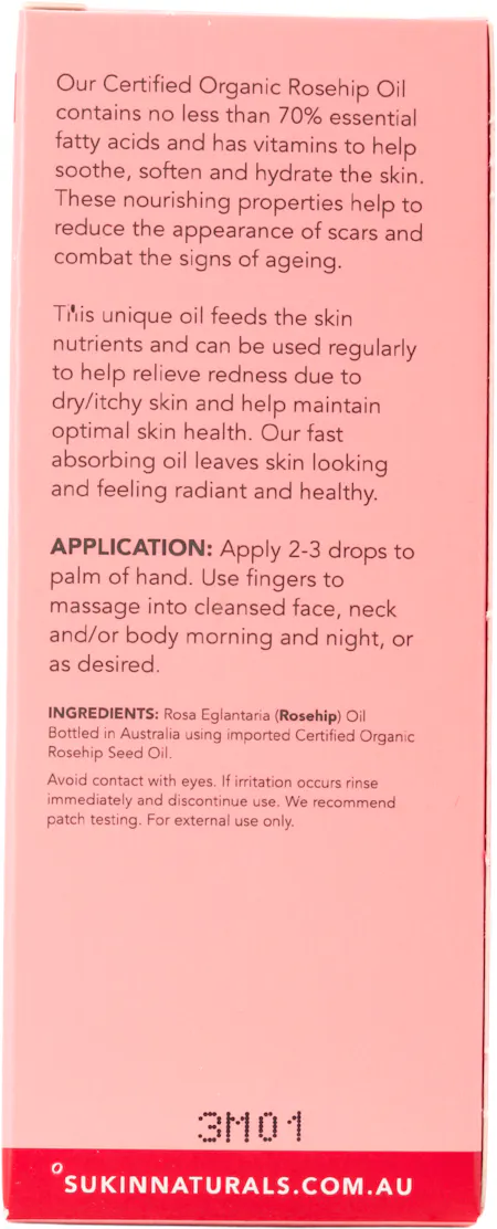 Sukin Organic Rosehip Oil 25ml - 3