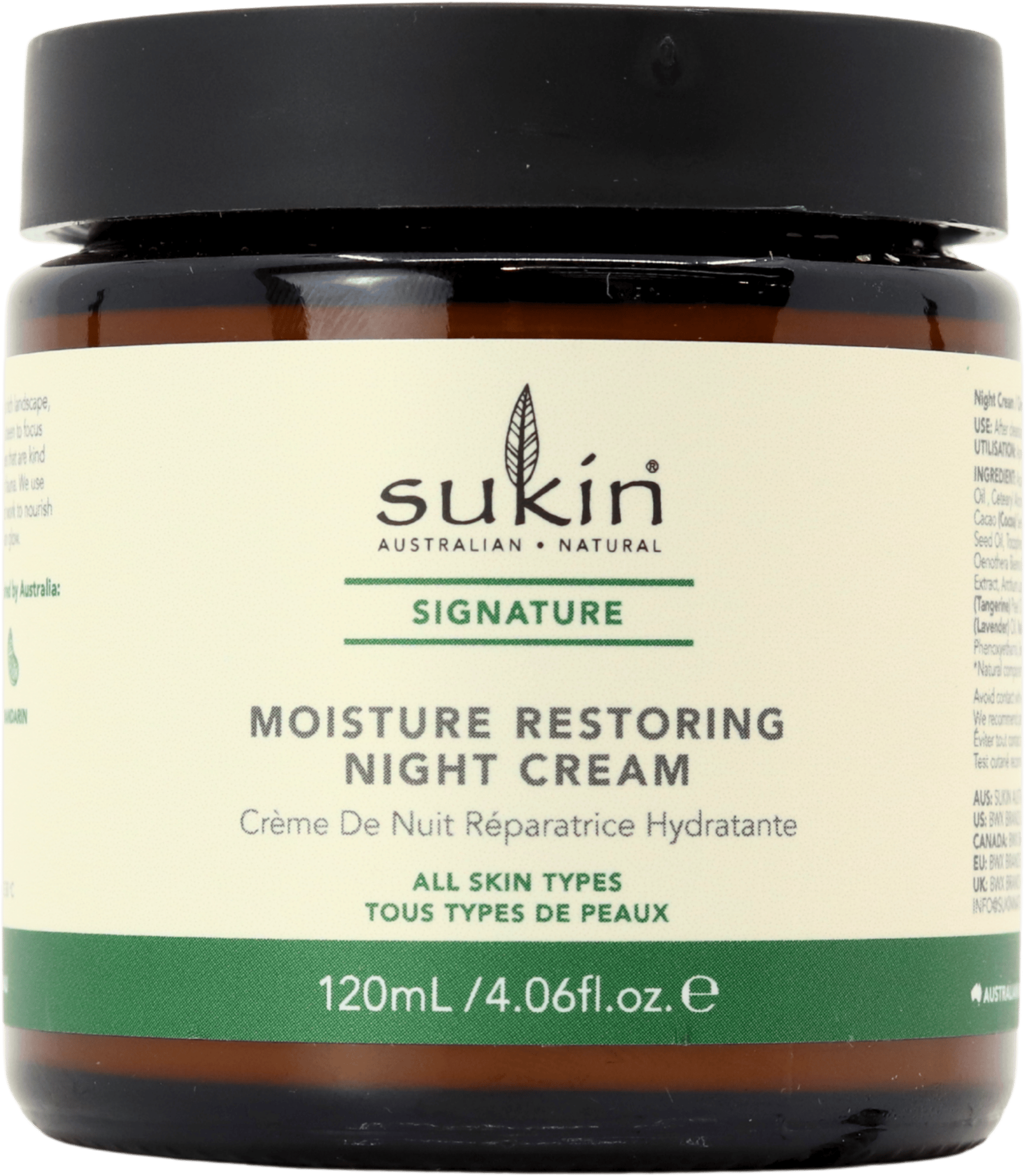 Sukin Signature Moisture Restoring Night Cream 120ml