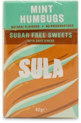 Sula Mint Humbugs Sugar Free Sweets 42g