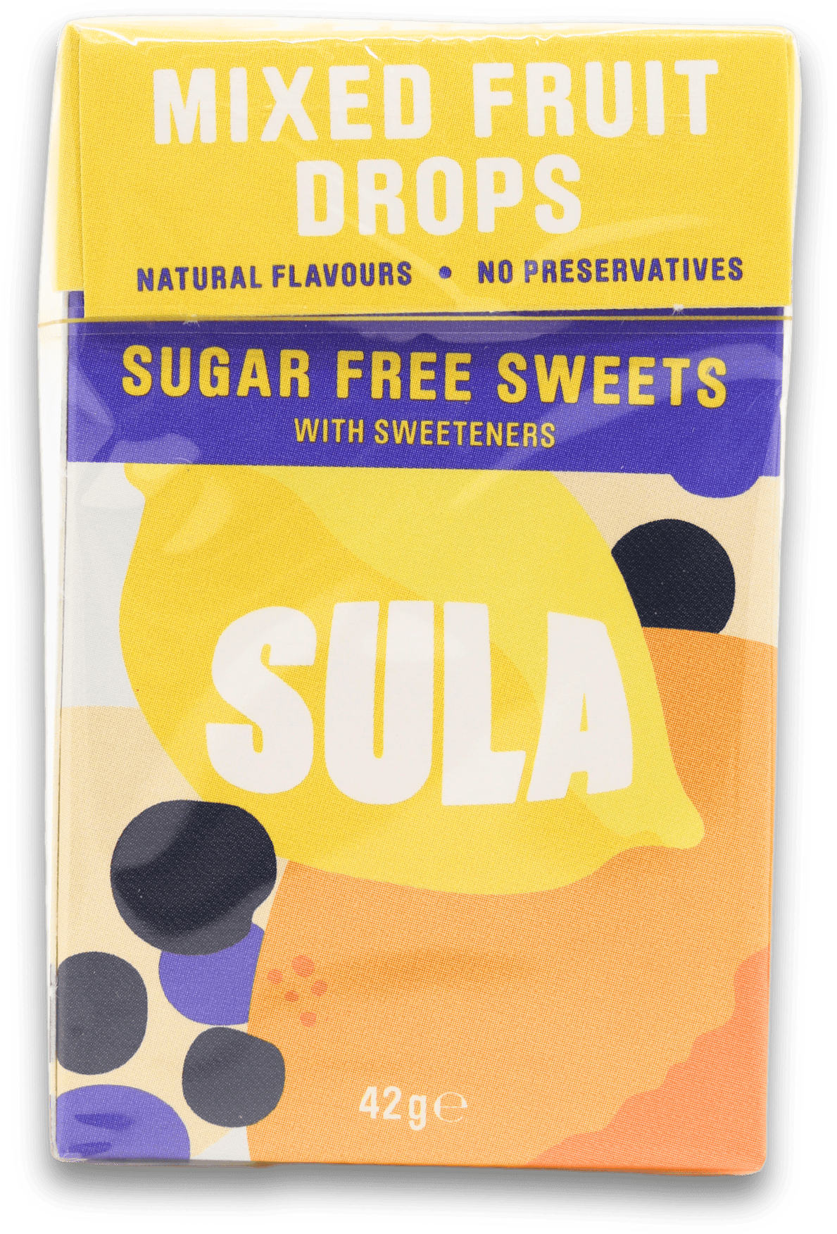 Sula Mixed Fruit Sugar Free Sweets 42g
