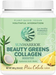 Sunwarrior Beauty Greens Collagen Booster Pina Colada 300g