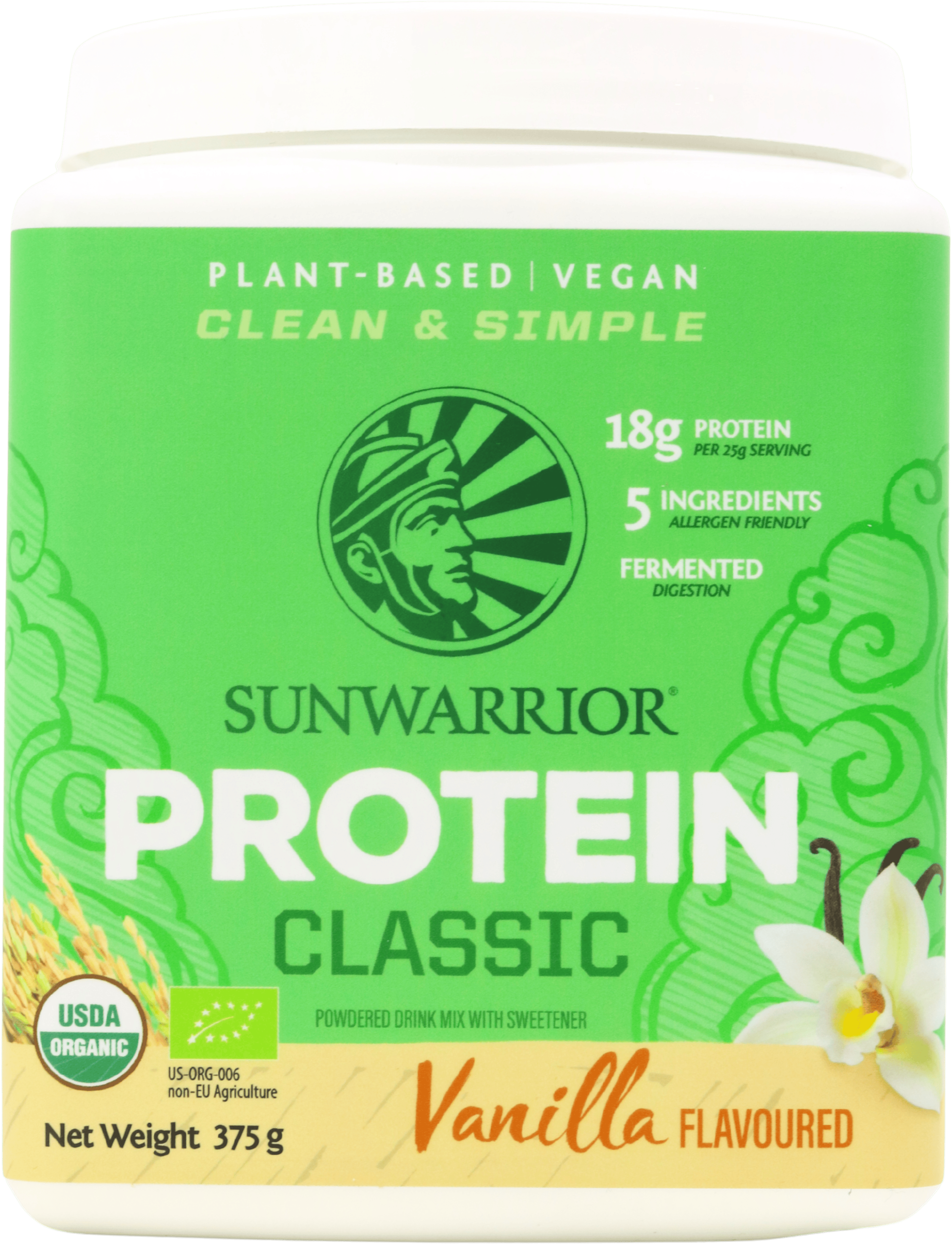 SunWarrior Protein Classic Vanilla 375g
