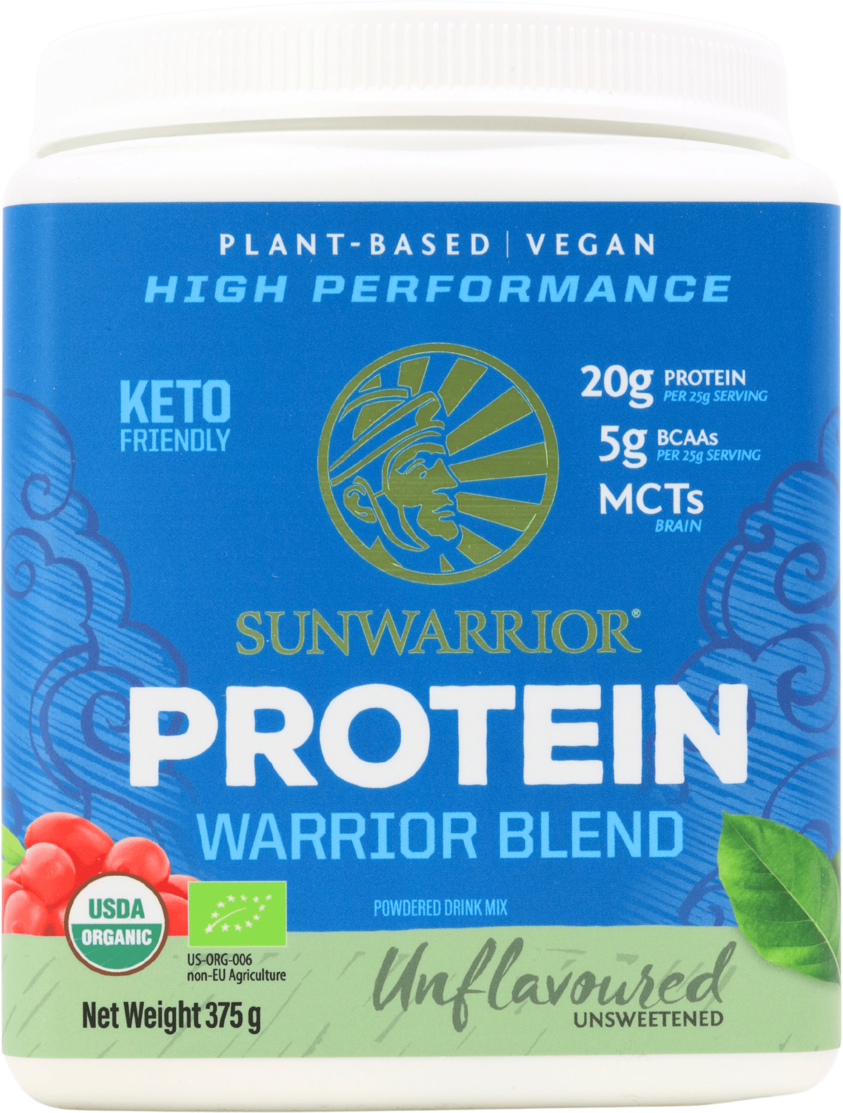 SunWarrior Protein Warrior Blend Unflavoured 375g
