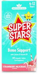 Nature's Aid Super Stars Bone Support 60 Chewable Tablets