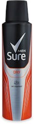Sure Men Dry Antiperspirant Deodorant 150ml