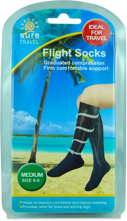 sure travel flight socks