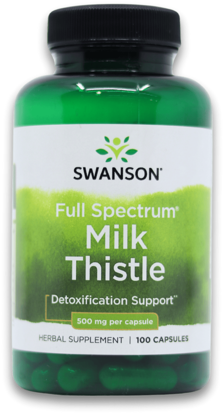 Swanson Milk Thistle 500mg 100 Capsules