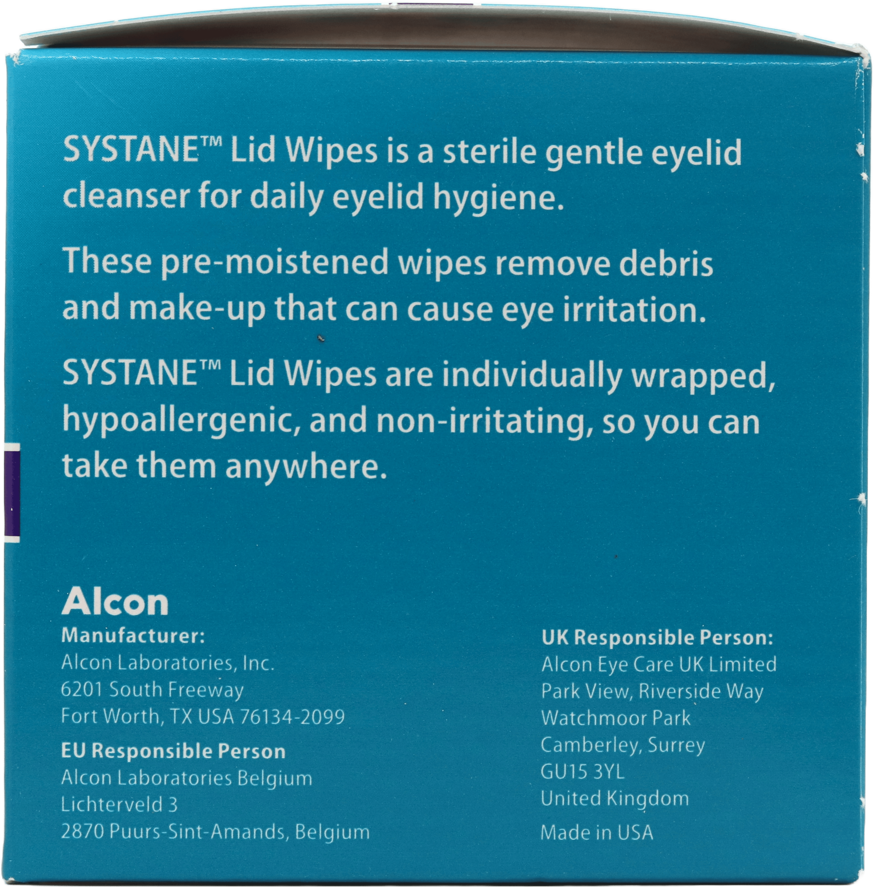 Systane Eyelid Cleansing Wipes 30 medino