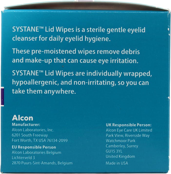 Systane Eyelid Cleansing Wipes 30 - 2
