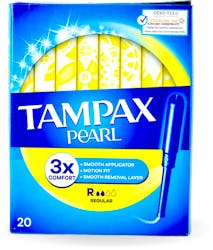 Tampax Pearl Regular Tampons 20 pack