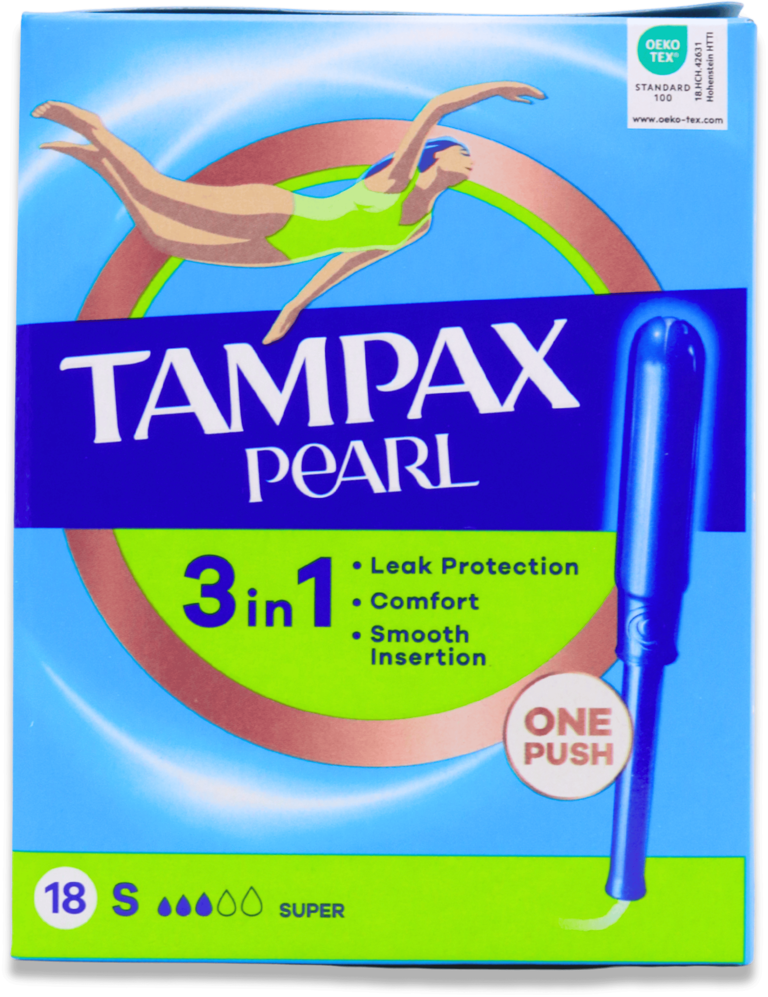 Tampax Pearl Super 18s
