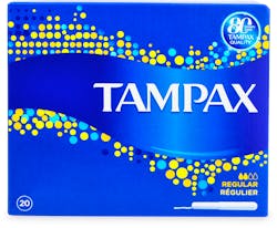 Tampax Regular Tampons with Applicator 20 Pack