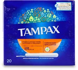 Tampax Super Plus with Applicator 20 Pack