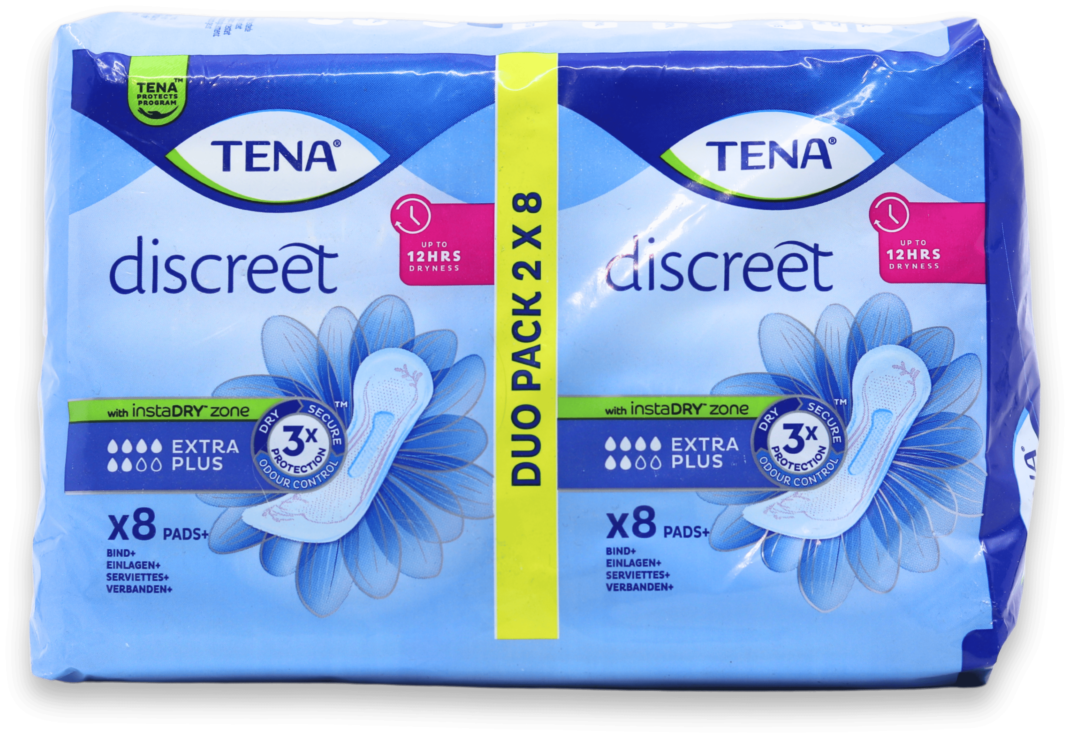 Tena Discreet Extra Plus Pads 16 Pack