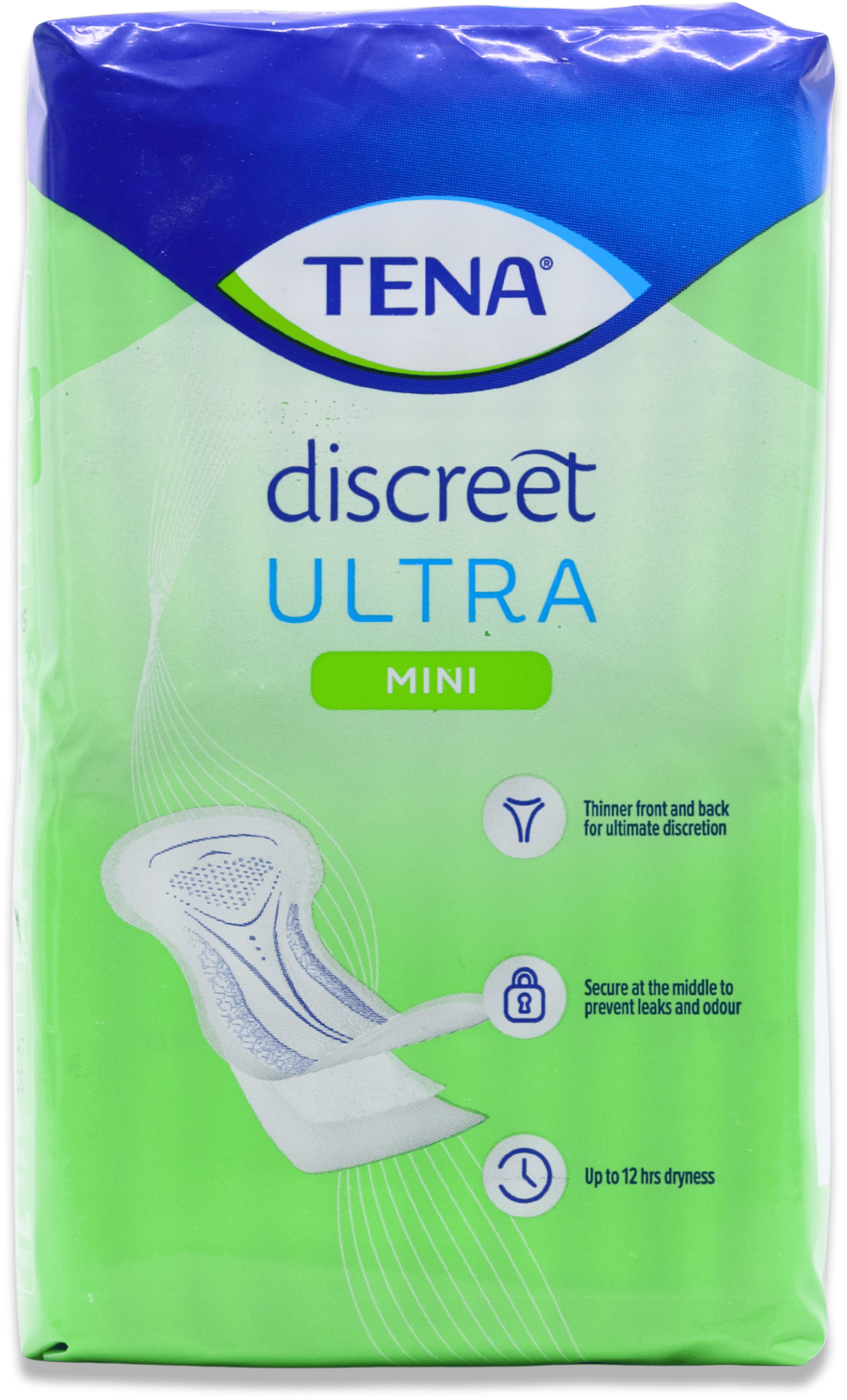 Tena Discreet Ultra Mini Pads 20 Pack