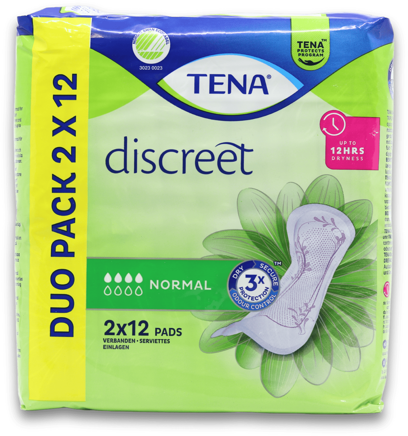 Tena Discreet Normal Pads 24 Pack