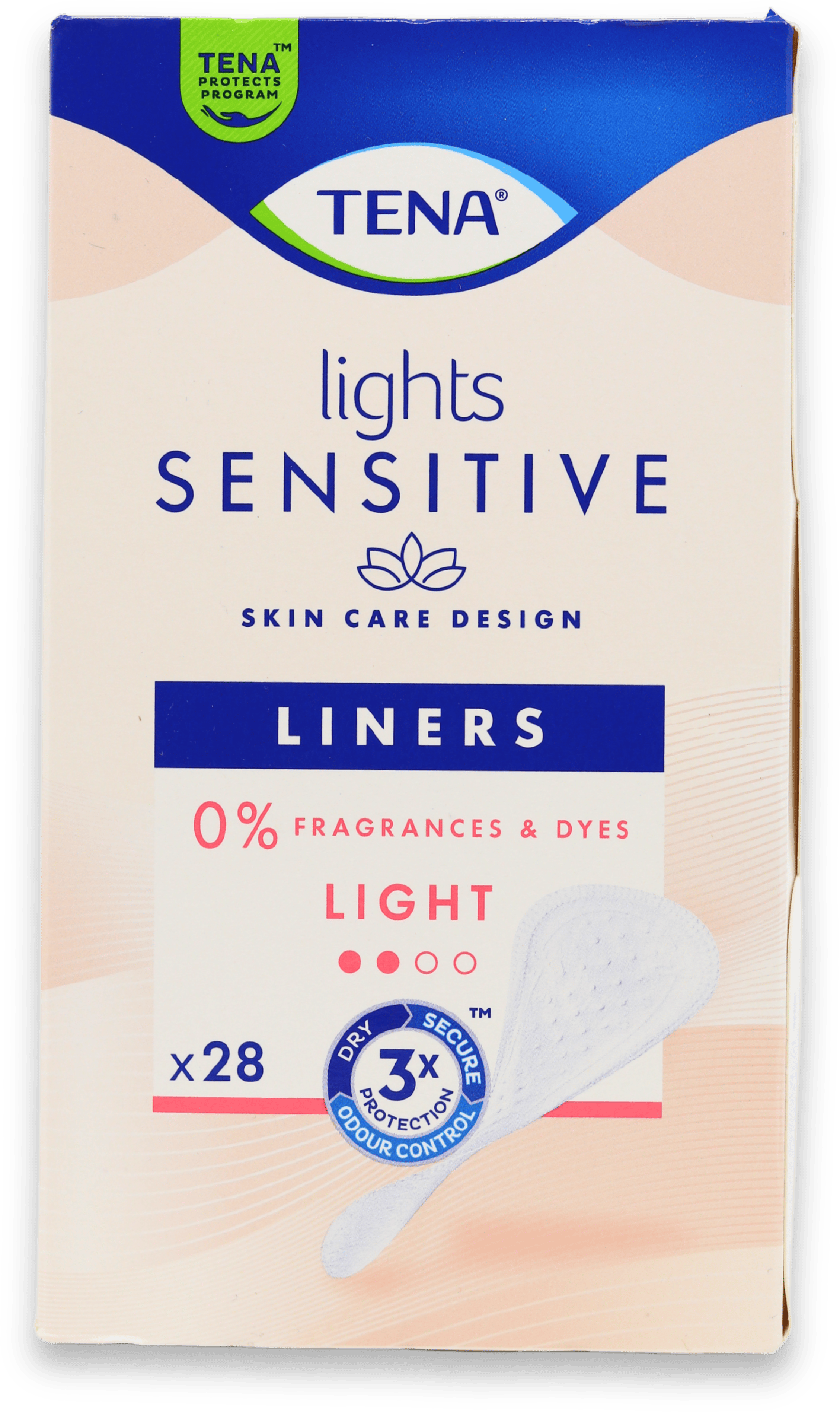 Tena Lights Sensitive Light Liners 28 Pack