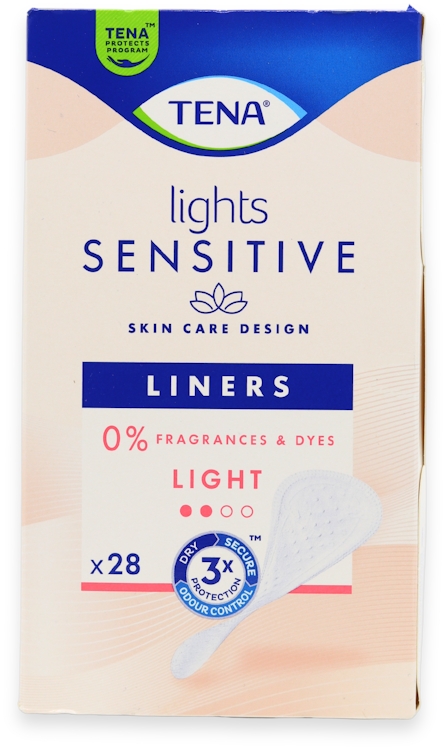lights by TENA Light Incontinence Liners 28 pack