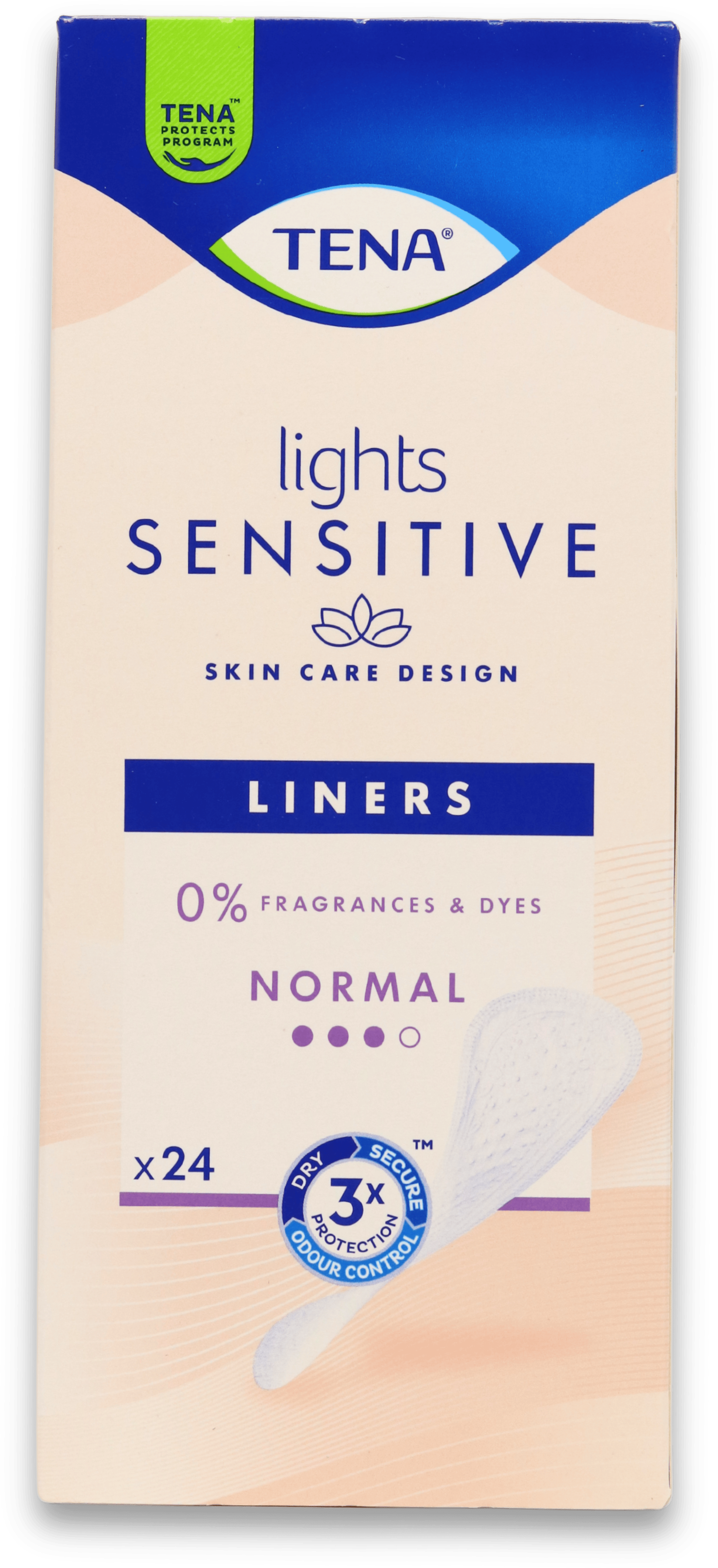 Tena Lights Sensitive Normal Liners 24 Pack