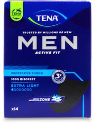 Tena Men Level 0 Protective Shield Pack of 14