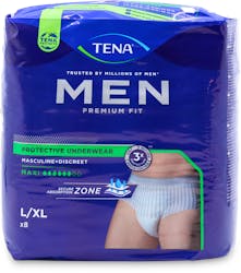 Tena Men Premium Fit Level 4 Pants Large 8 pack