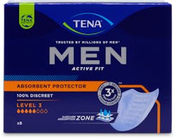 TENA Men Premium Fit Level 4 Incontinence Pants - Large/Extra Large - Pack  of 8