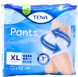 Tena Pants Plus Extra Large 12 pack