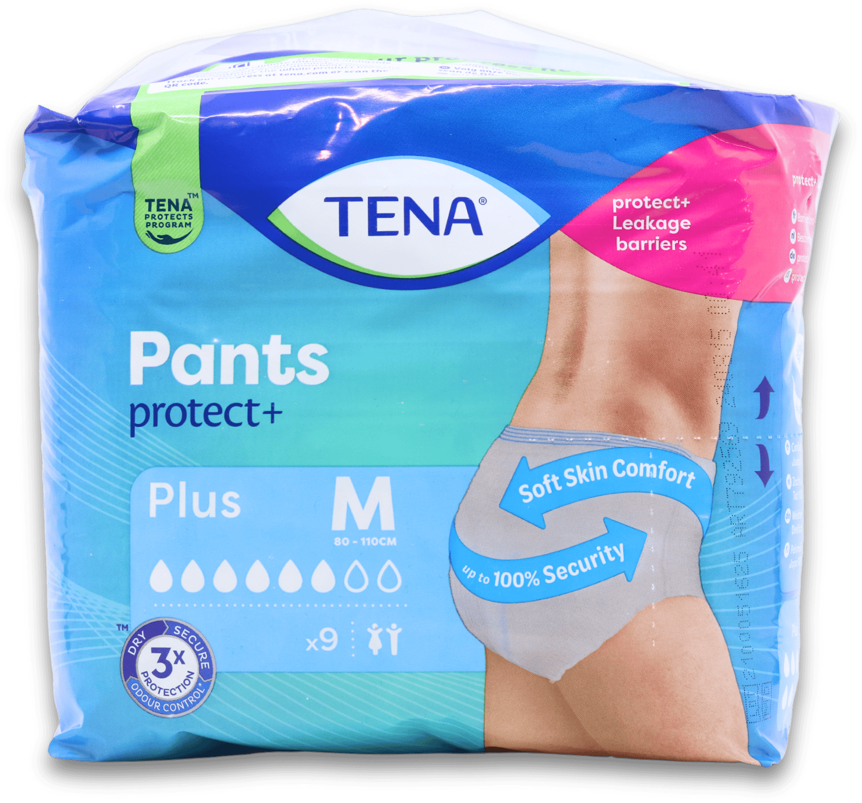 Tena Pants Protect+ Plus Medium Pack medino