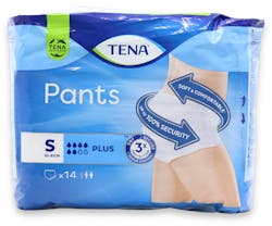Tena Pants Plus Small 14 pack