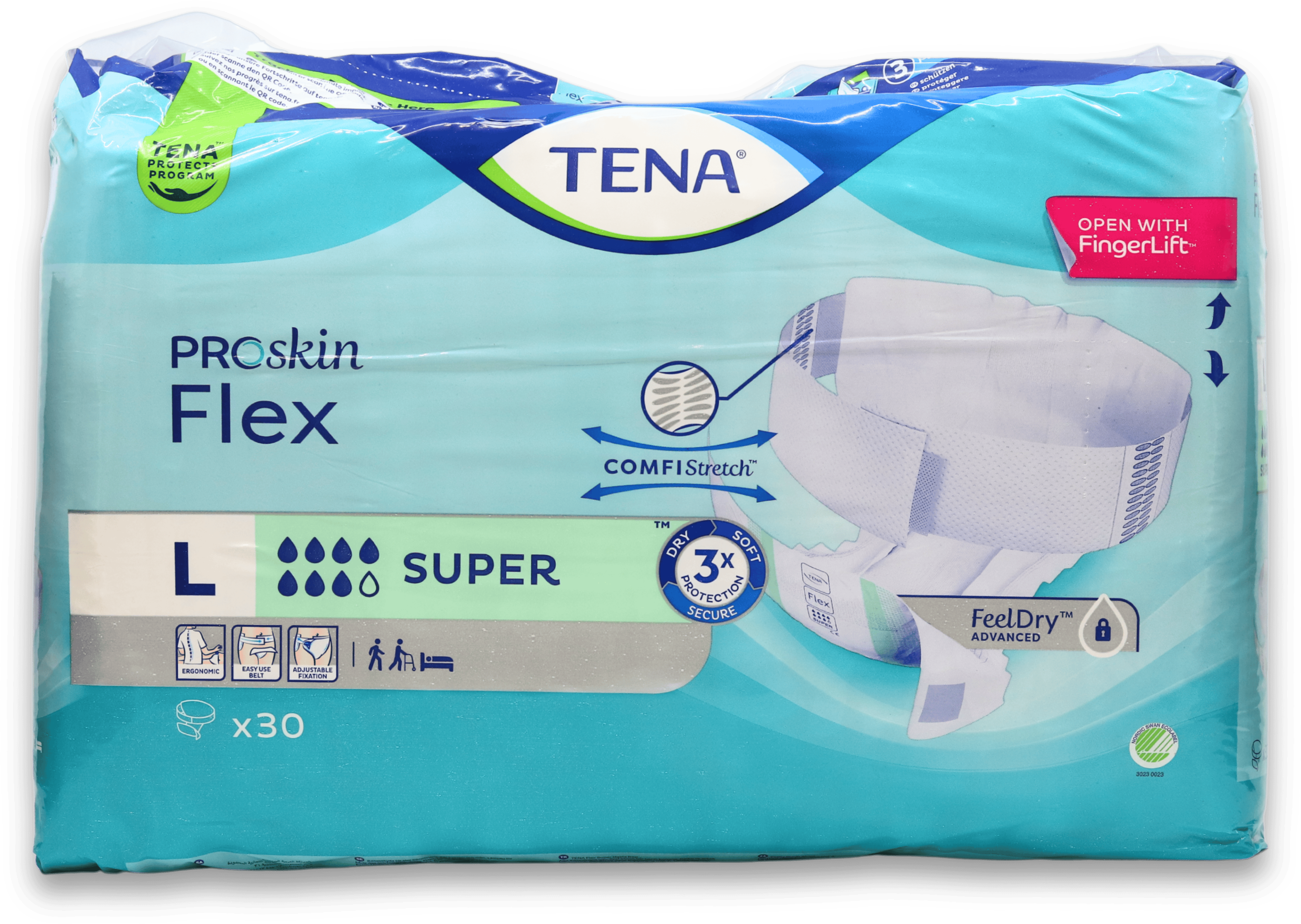 Tena PROskin Flex Large Super Pants 30 Pack