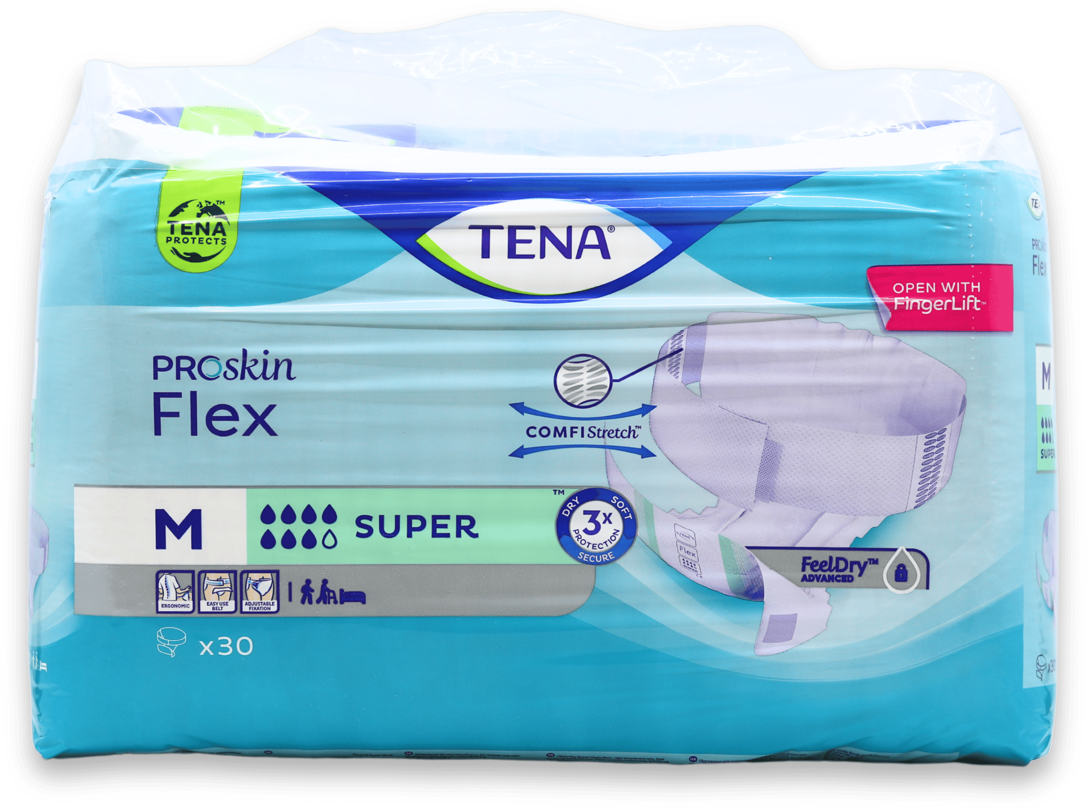 Tena PROskin Flex Medium Super Pants 30 Pack